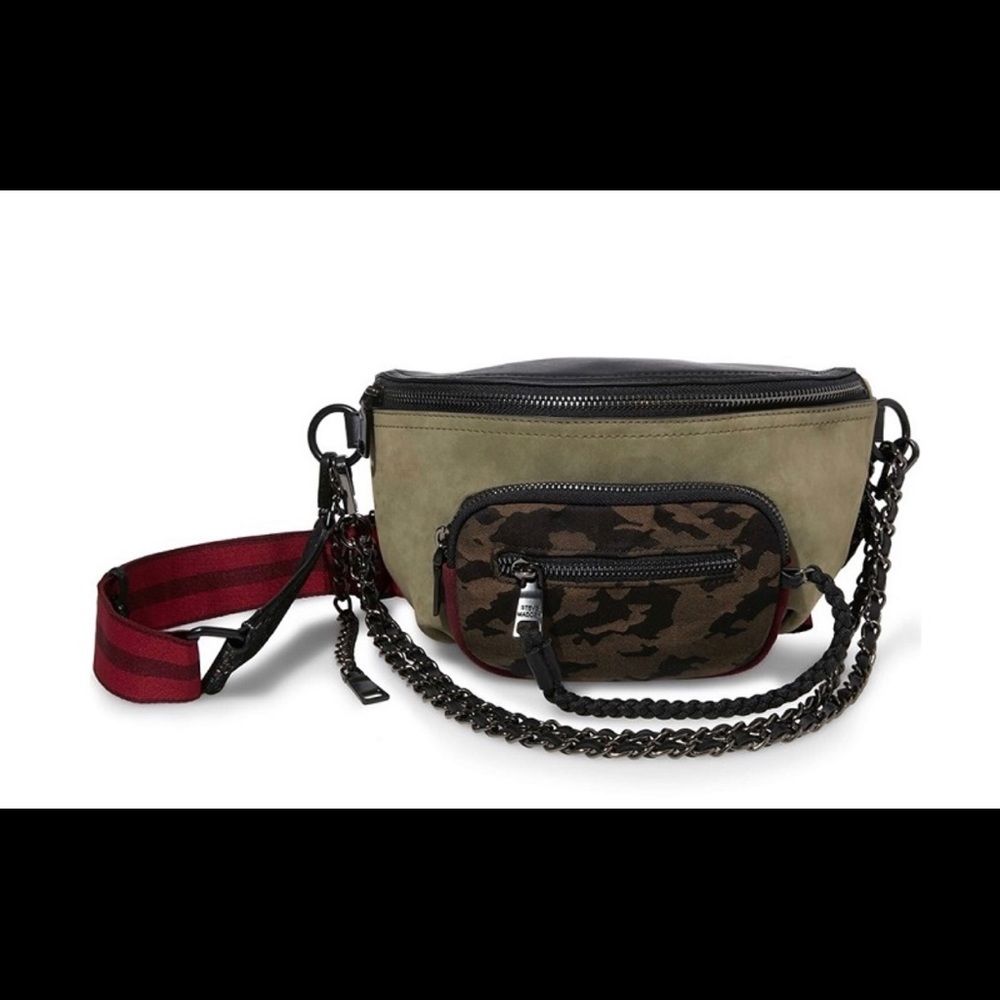 Steve Madden Bsummit Belt Bag Olive/Camo p…